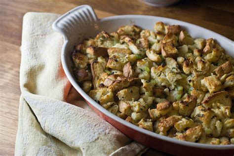 Old School Bread Stuffing With Sage