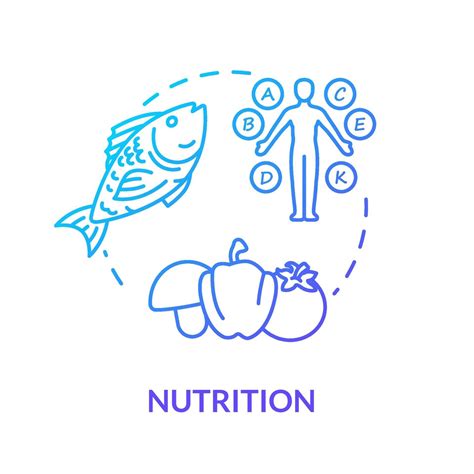 Nutrition Concept Icon Vector Art At Vecteezy
