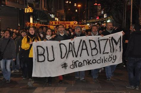 Police Intervene Against Protest In Istanbul Denouncing Trial Of Gezi