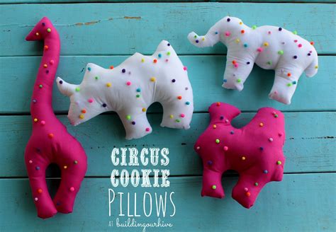 Building Our Hive Circus Cookie Pillows