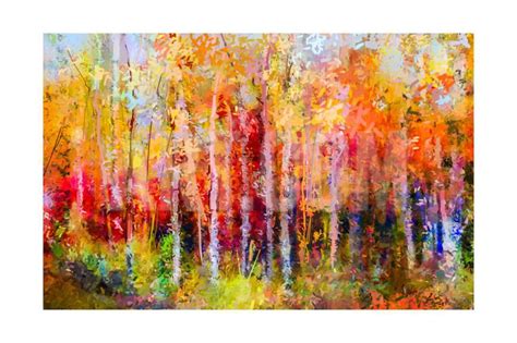 Magic Forest Wall Art Forest Path Painting Pathway Summer Tree Painting