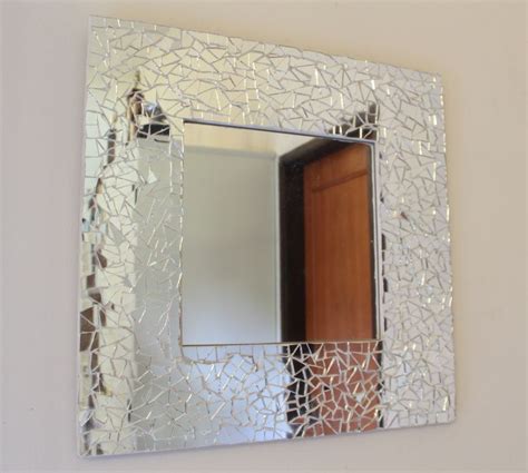 Espejo Con Marco De Espejos Broken Mirror Diy Diy Mirror Mirror Art