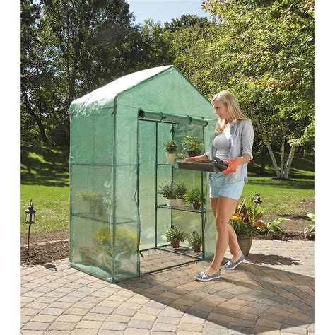 Cheap agricultural greenhouses, buy quality home & garden directly from china suppliers:garden supplies greenhouse gridded gardening conservatory waterproof deluxe walk in greenhouses enjoy free shipping worldwide! CASTLECREEK Walk-In Greenhouse - 228205, Greenhouses at ...