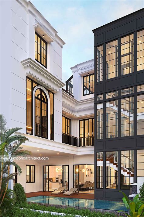 Mr Ajs 1335 Classic House 3 Floors Design Jakarta Selatan 25334