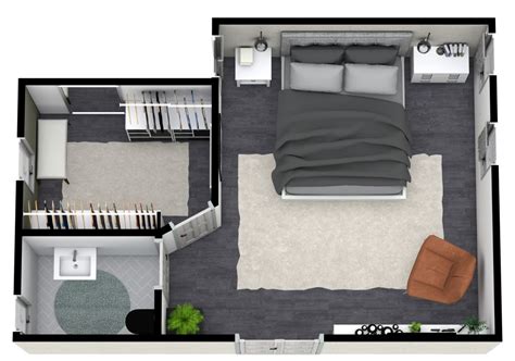 Master Bedroom With Walk In Closet Floor Plans Floor Roma