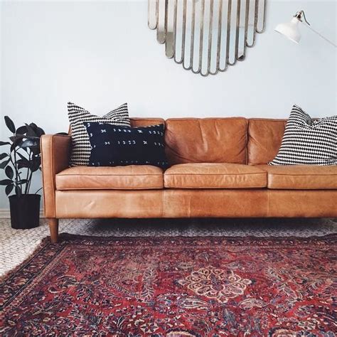 Tan is such a timeless color. Tan Leather Sofa Round-Up