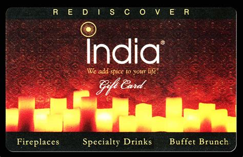 The gift cards store | a gift of choice. India Gift Card - India Restaurant