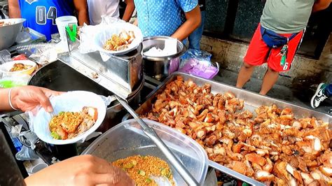 Filipino Street Food Pares Lechon In Chinatown Binondo Manila Youtube