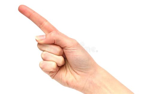Pointing Hand Stock Image Image Of Show Female Communication 2095681