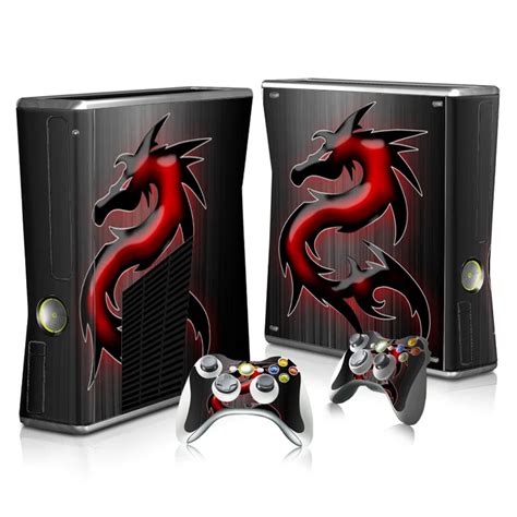 Vinyl New Skin Sticker For Microsoft Xbox 360 Slim Skin Sticker Decal