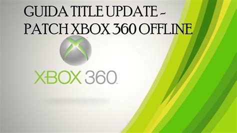 Guida Come Installare Patch Giochi Xbox 360 Offline Youtube