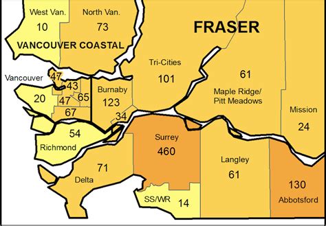 Here Are The Covid 19 Hotspots Are In Metro Vancouver Map Vancouver