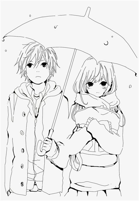 Boy And Girl Love Drawing At Getdrawings Anime Couple