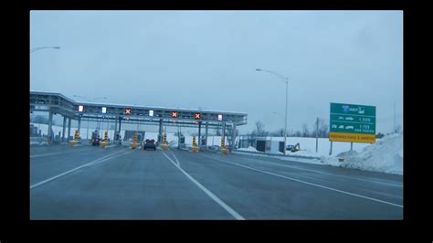 Driving Montreals New A30 Toll Bridge Drivers Seat View Youtube