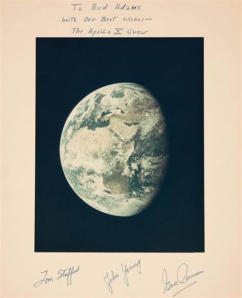 Earth Apollo 10 Moon Mission Vintage Color Nasa Photography At