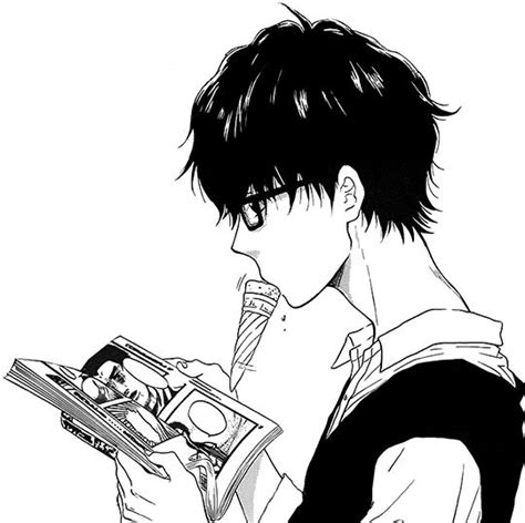 Shoujo Notes Anime Monochrome Manga Drawing Dark Anime