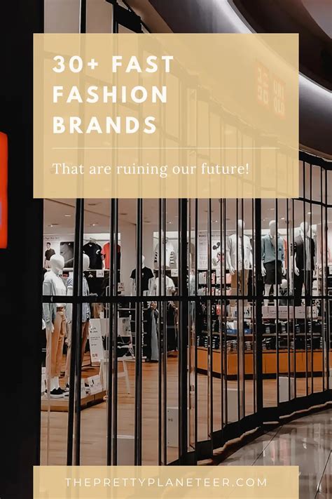 30 Fast Fashion Brands To Avoid For A More Sustainable Future The