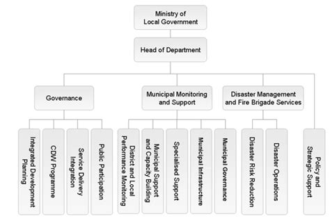 Department Of Local Government Organisational Structure Western Cape