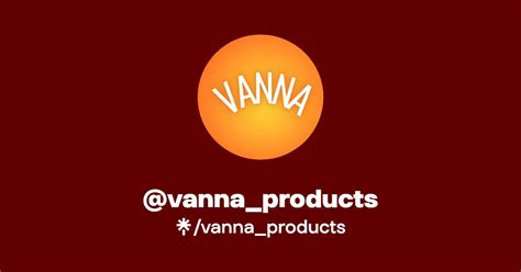 Vannaproducts Linktree