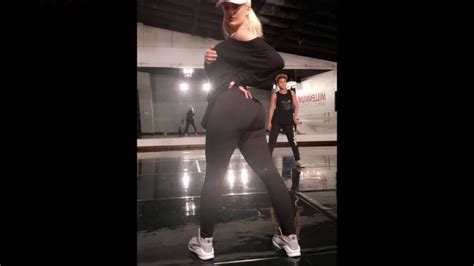 Bebe Rexha Twerks Does Her Ass Workout And Rehearses For You