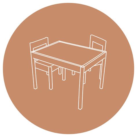 Susun Meja Clipart - Innofur Morfos 2 Seater Two Seater Dinning