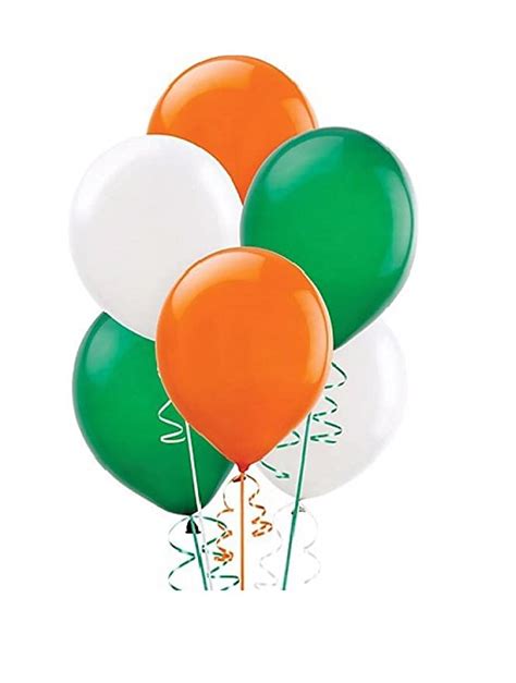 Hk Balloons Tricolor Balloons Pack Of 51 Toys And Games