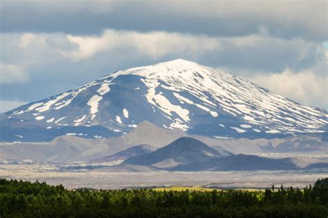 Hekla Is One Of The Most Famous And Active Volcanoes In Iceland
