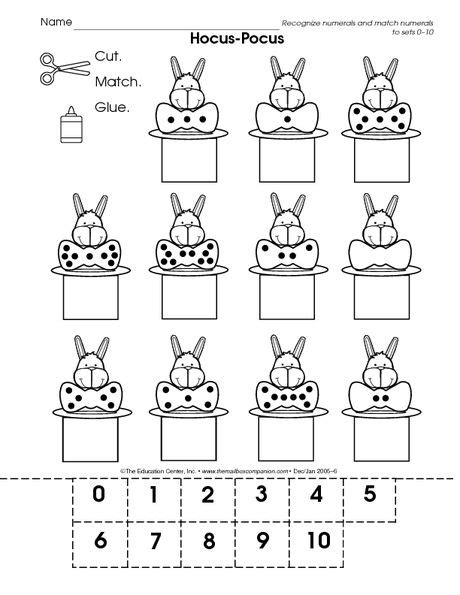 Number Recognition Worksheets 1 10 The Filipino Homes