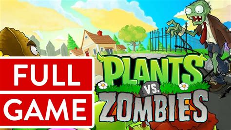 Plants Vs Zombies Pc Full Game Longplay Gameplay Walkthrough