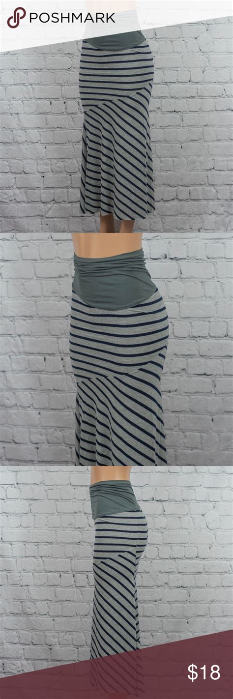 Spotted While Shopping On Poshmark Motherhood Maternity Striped Skirt Poshmark Fashion
