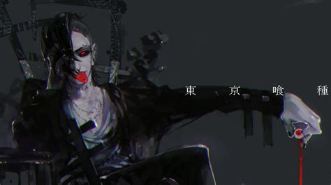 Tokyo Ghoul Full Hd Wallpaper And Background Image 1920x1080 Id596589