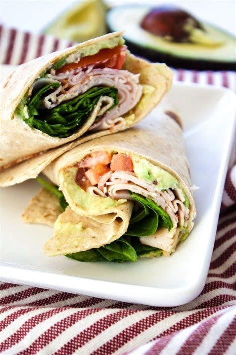 Whole Wheat Turkey Wraps With Avocado Roots And Radishes Recipe