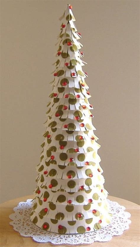 Making A 3d Paper Christmas Tree My Frugal Christmas