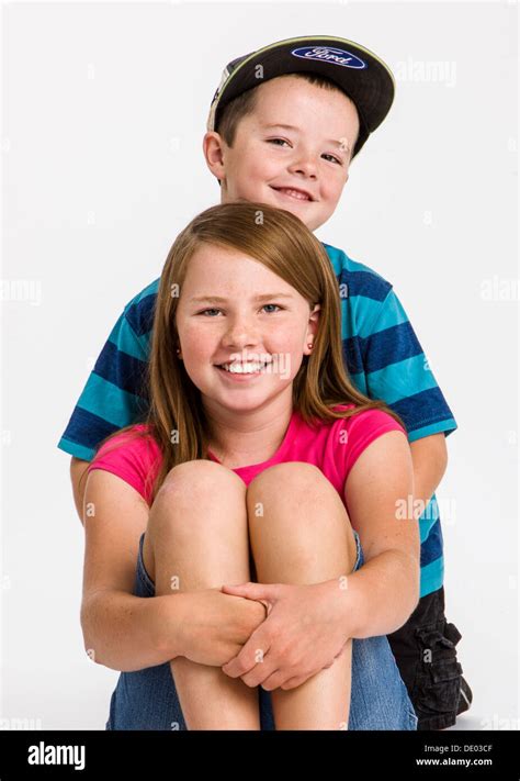 Boy Siblings Hi Res Stock Photography And Images Alamy