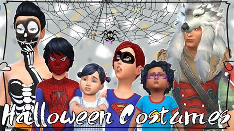 The Sims 4 👻 Halloween Costume Cc Showcase All Maxis Match 🎃 Youtube
