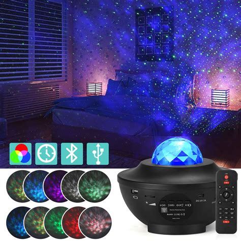 We care about our customers the picture does not do it justice. USB Starry Projector Light LED Music Star Projector Lamp ...