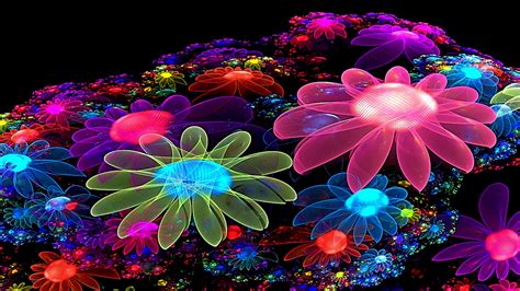 🔥 46 Glowing Flower Wallpapers Wallpapersafari