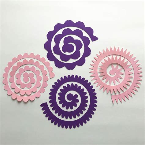 Free Free 276 Svg Spiral Flower Template SVG PNG EPS DXF File