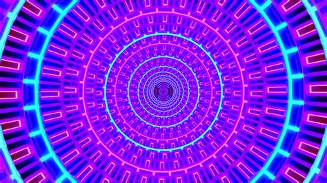 Abstract Neon Lights Animated Vj Loop Background Video Neon Abstract