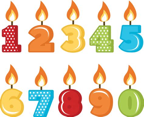 Birthday Candles PNG Transparent Images | PNG All