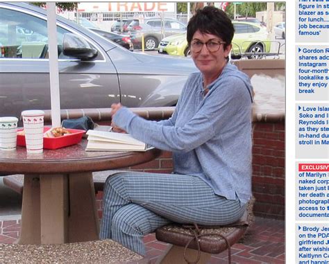 Patrick mcmullan/patrick mcmullan via getty image. Ghislaine Maxwell Photo at In-N-Out Burger Joint Shows ...