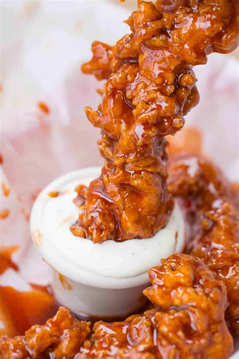 With a lighter base, the chicken could burn on the. Buffalo Chicken Tenders - Dinner, then Dessert