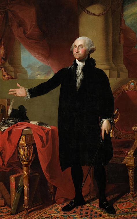 George Washington 1797 Painting By Gilbert Stuart Fine Art America