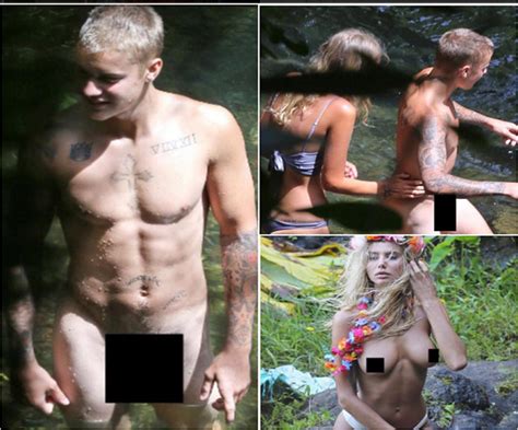 Justin Bieber Es Capturado Completamente Desnudo En Una Playa De Hawai