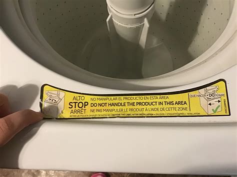 Recently moved into a rental with washer and dryer included. What does