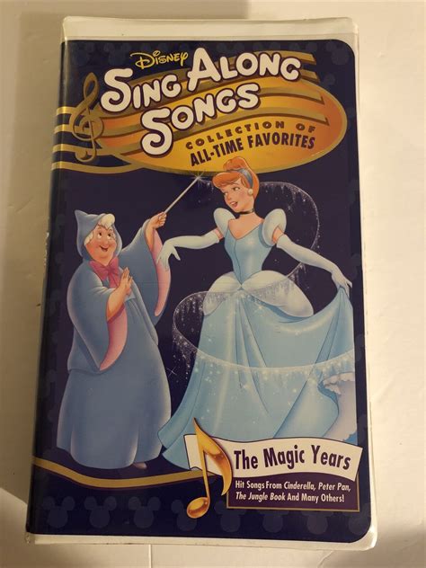 Disney Sing Along Songs The Magic Years Collection Of All Time