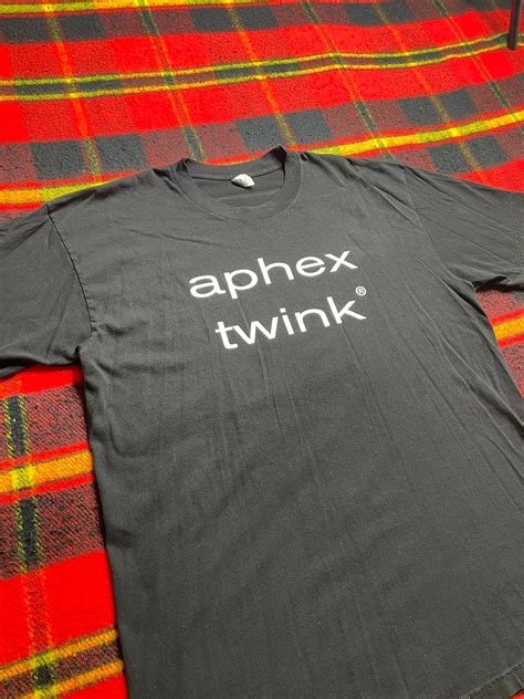 Vintage Aphex Twin Parody T Shirt Aphex Twink Grailed