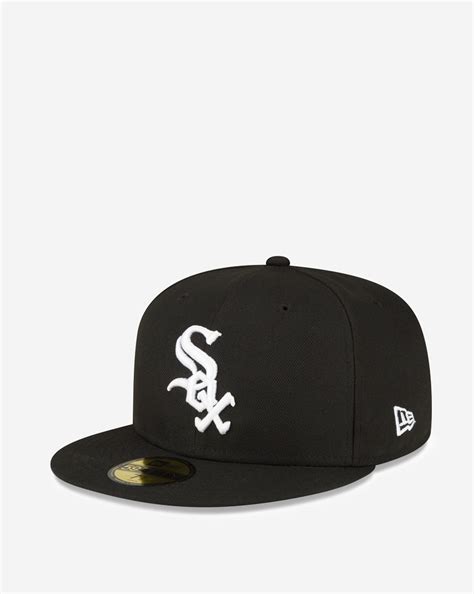 Shop New Era 59fifty Chicago White Sox Sidepatch Hat 60291296 Era Black