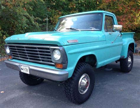 1967 Ford F100 Stepside 4x4 Clean California Truck Classic Ford F 100