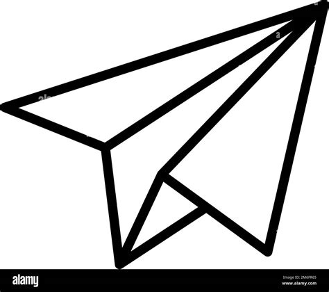 Paper Airplane Icon Send E Mail Sending Online Message Editable